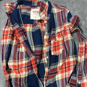 Mossimo flannel top